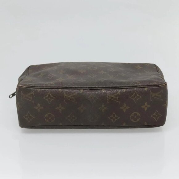 LOUIS VUITTON Monogram Trousse Toilette 28 Clutch Bag M47522 LV Auth BA2049 - Picture 3 of 16